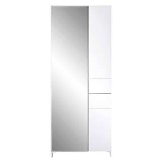 Flurschrank in Weiß Spiegel