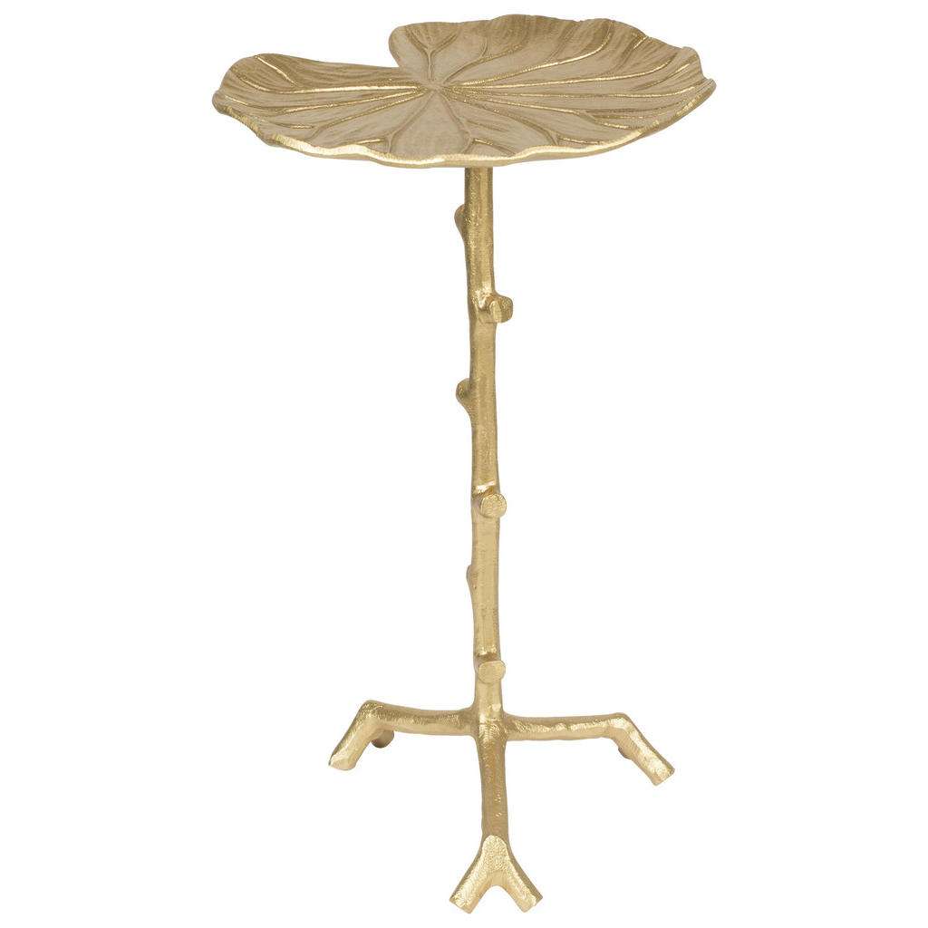 XXXL BEISTELLTISCH rund Gold