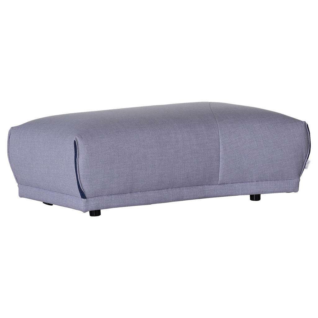Hom`in HOCKER Flachgewebe Grau, Blau