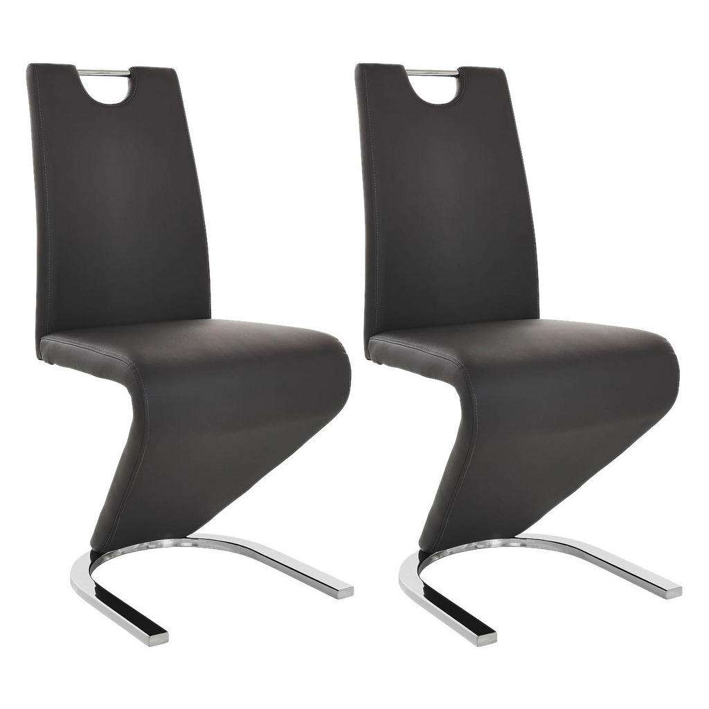 Carryhome SCHWINGSTUHL-SET Grau