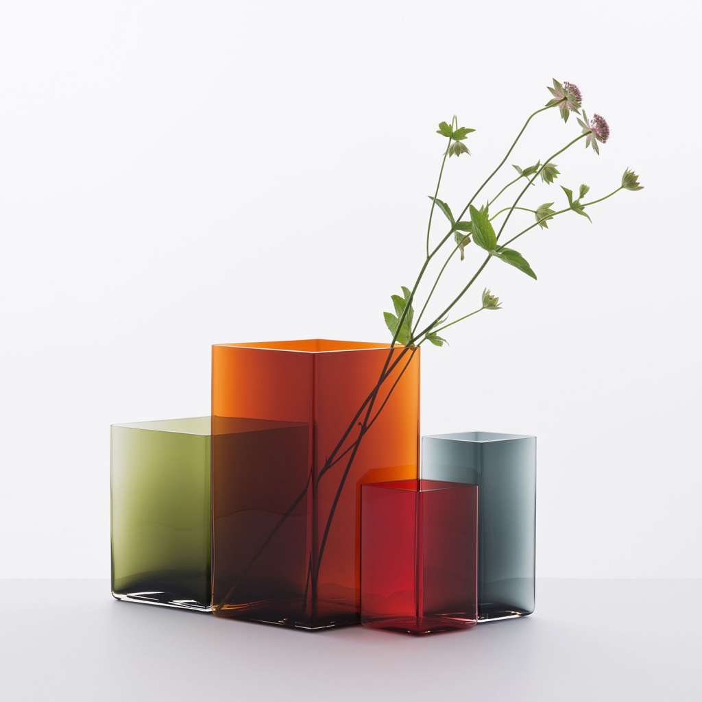 home24 Vase Ruutu IV
