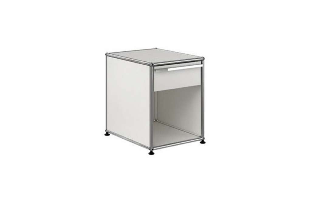 USM Haller - Beistelltisch - reinweiß - indoor