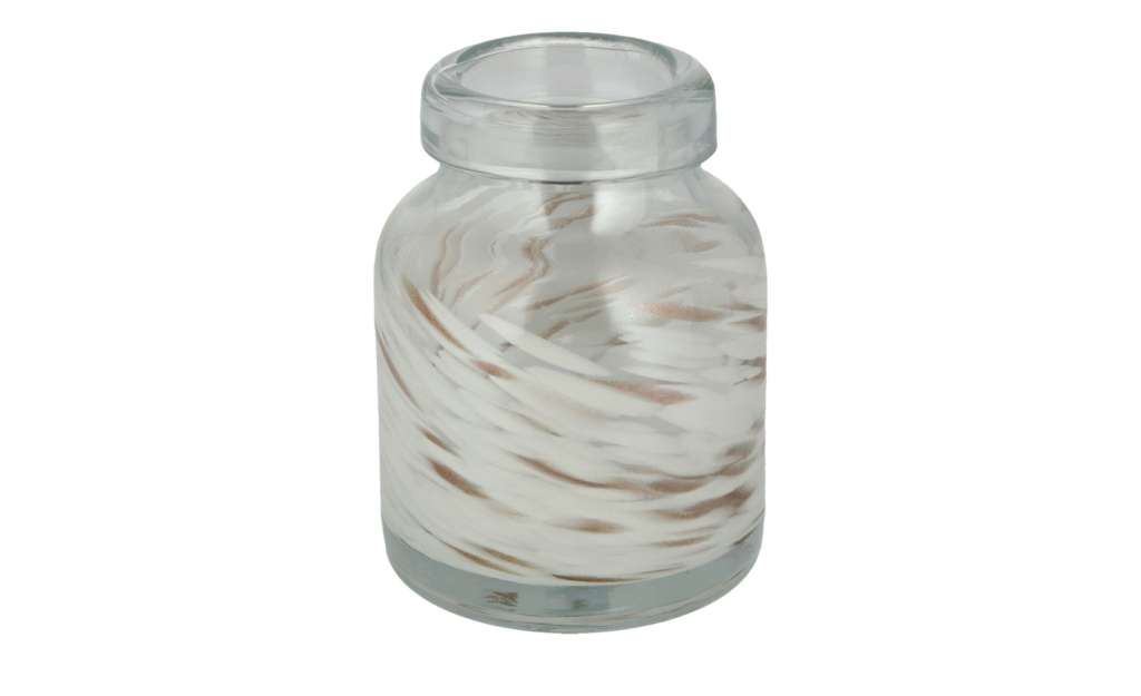 Peill+Putzler Vase ¦ weiß ¦ Glas  ¦ Maße (cm): H: 15,5 Ø: [12.0] Dekoration > Vasen - Höffner