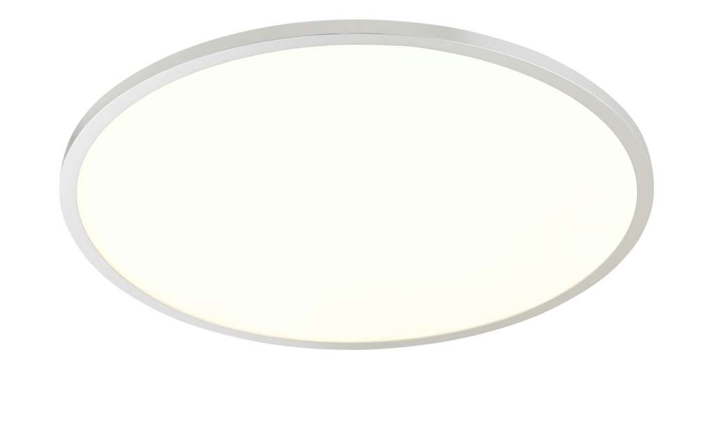 KHG LED-Deckenpanel rund ¦ silber ¦ Maße (cm): H: 4,5 Ø: [40.0] Lampen & Leuchten > Innenleuchten > Deckenleuchten - Höffner