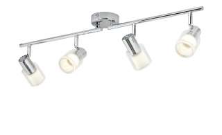 KHG LED-Deckenstrahler, 4-flammig ¦ silber ¦ Maße (cm): B: 9 H: 14 Lampen & Leuchten > LED-Leuchten > LED-Strahler & Spots - Höffner