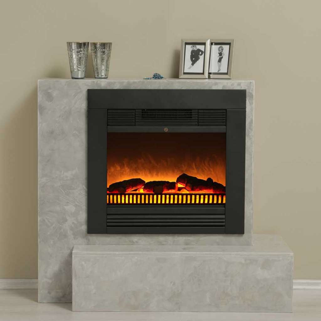 Dekokamin in Beton Grau 95 cm hoch