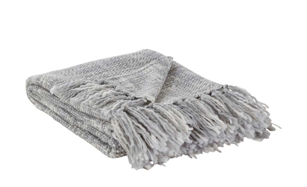 LAVIDA Sommer-Plaid  Belle ¦ grau ¦ 100% Polyacryl ¦ Maße (cm): B: 130 Heimtextilien > Kuscheldecken - Höffner