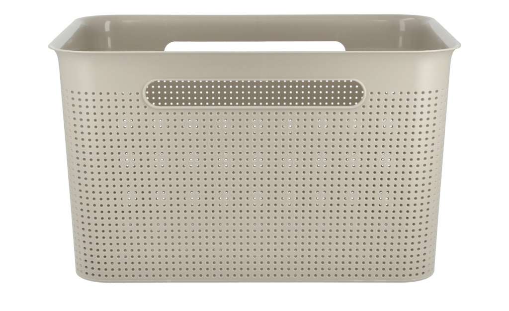 Aufbewahrungsbox ¦ beige ¦ Maße (cm): B: 36 H: 21 T: 26 Regale > Regal-Aufbewahrungsboxen - Höffner