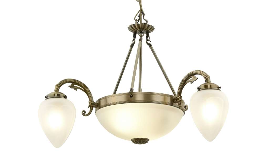 KHG Kronleuchter ¦ gold ¦ Maße (cm): H: 146 Ø: [56.0] Lampen & Leuchten > Innenleuchten > Kronleuchter - Höffner