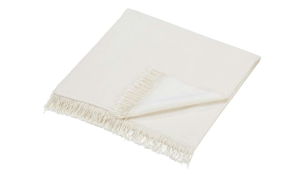 LAVIDA Sesselläufer  Uni ¦ beige ¦ 60% Baumwolle, 40% Polyacryl  ¦ Maße (cm): B: 50 Bettwaren > Tagesdecken & Bettüberwürfe - Höffner