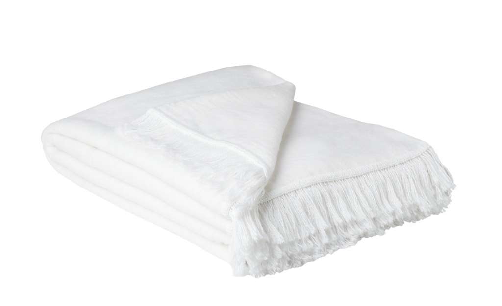 HOME STORY Wohndecke  Sophia ¦ weiß ¦ 60% Baumwolle, 40% Polyacryl ¦ Maße (cm): B: 150 Heimtextilien > Kuscheldecken - Höffner