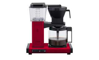 Moccamaster Kaffeautomat  KBG Select Red ¦ rot ¦ Metall-lackiert, Glas , Kunststoff ¦ Maße (cm): B: 32 H: 36 T: 17 Elektrokleingeräte > Kaffee & Espressomaschinen - Höffner