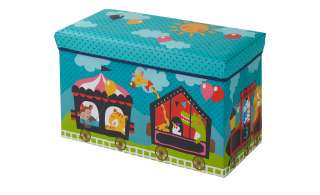 Sitzbank mit Stauraum ¦ blau ¦ Bezug: 100% Polyester Füllung: 100% Polyurethan Einlagen aus Pappe ¦ Maße (cm): B: 60 H: 30,5 T: 35 Baby > Unterwegs > Boxen - Höffner