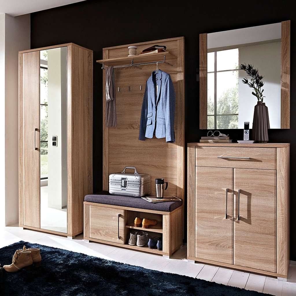 home24 Garderobe Silkeborg (5-teilig)