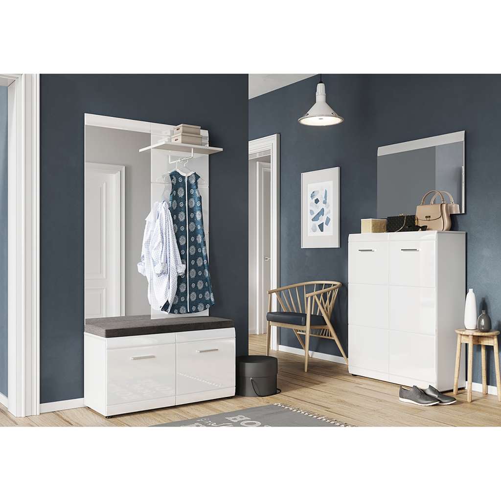 home24 Garderobenset Adana VII (4-teilig)