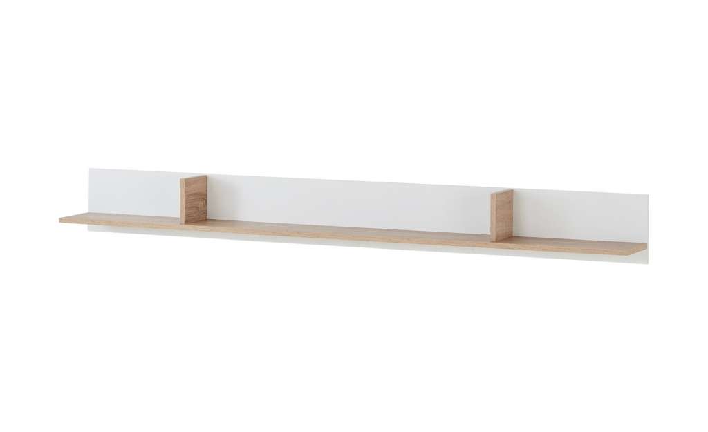 Wandboard  Caio ¦ weiß ¦ Maße (cm): B: 204 H: 21 T: 22 Regale > Wandregale - Höffner