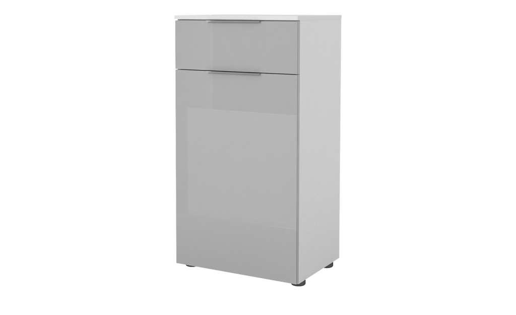 Schuhschrank  Vitreo ¦ grau ¦ Maße (cm): B: 52,6 H: 99,8 T: 40 Garderoben & Kleiderstangen > Schuhschränke - Höffner