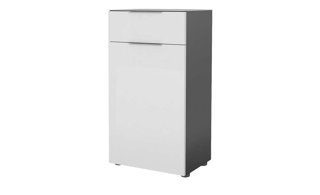 Schuhschrank  Vitreo ¦ weiß ¦ Maße (cm): B: 52,6 H: 99,8 T: 40 Garderoben & Kleiderstangen > Schuhschränke - Höffner
