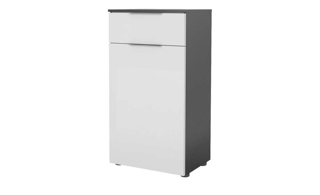 Schuhschrank  Vitreo ¦ weiß ¦ Maße (cm): B: 52,6 H: 99,8 T: 40 Garderoben & Kleiderstangen > Schuhschränke - Höffner