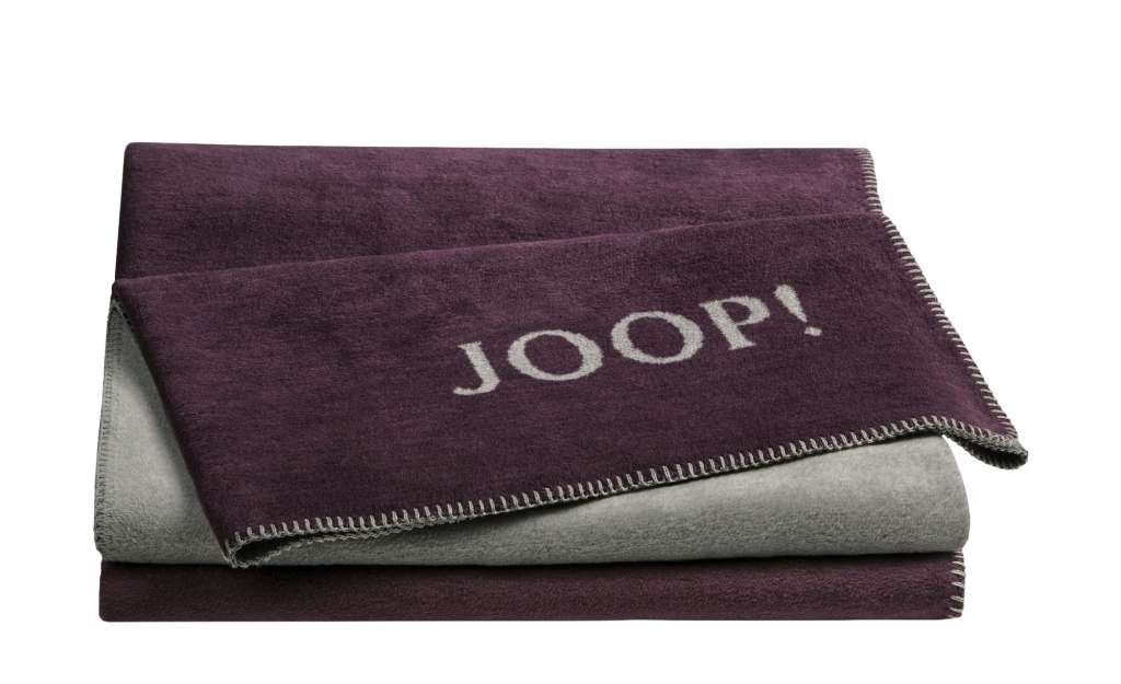 JOOP! Wohndecke  Joop! Uni-Doubleface ¦ lila/violett ¦ 58% Baumwolle 35% Polyacryl, 7% Polyester ¦ Maße (cm): B: 150 Heimtextilien > Kuscheldecken - Höffner