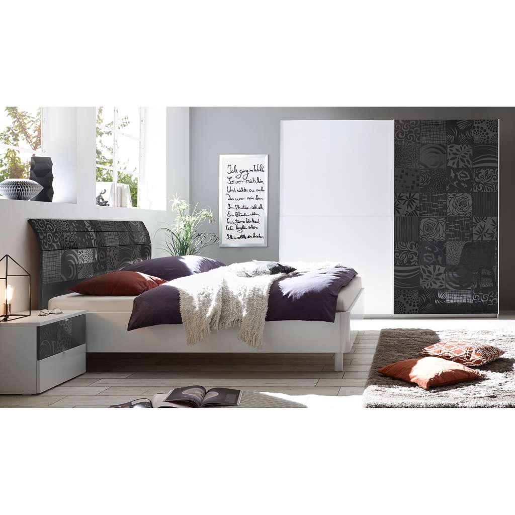 home24 Schlafzimmerset Laussonne II (4-teilig)