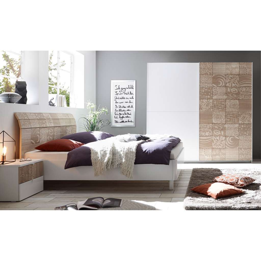 home24 Schlafzimmerset Laussonne II (4-teilig)