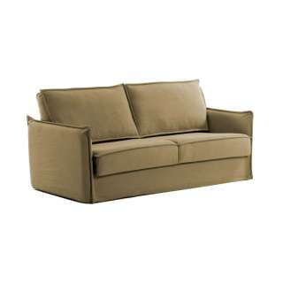 Sofa in Braun Schlaffunktion