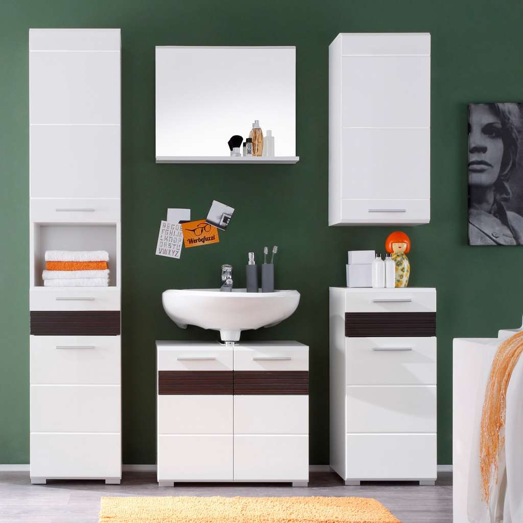 home24 Badezimmerset Mezzo (5-teilig)