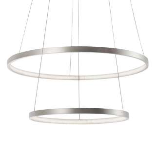 home24 LED-Pendelleuchte Circle
