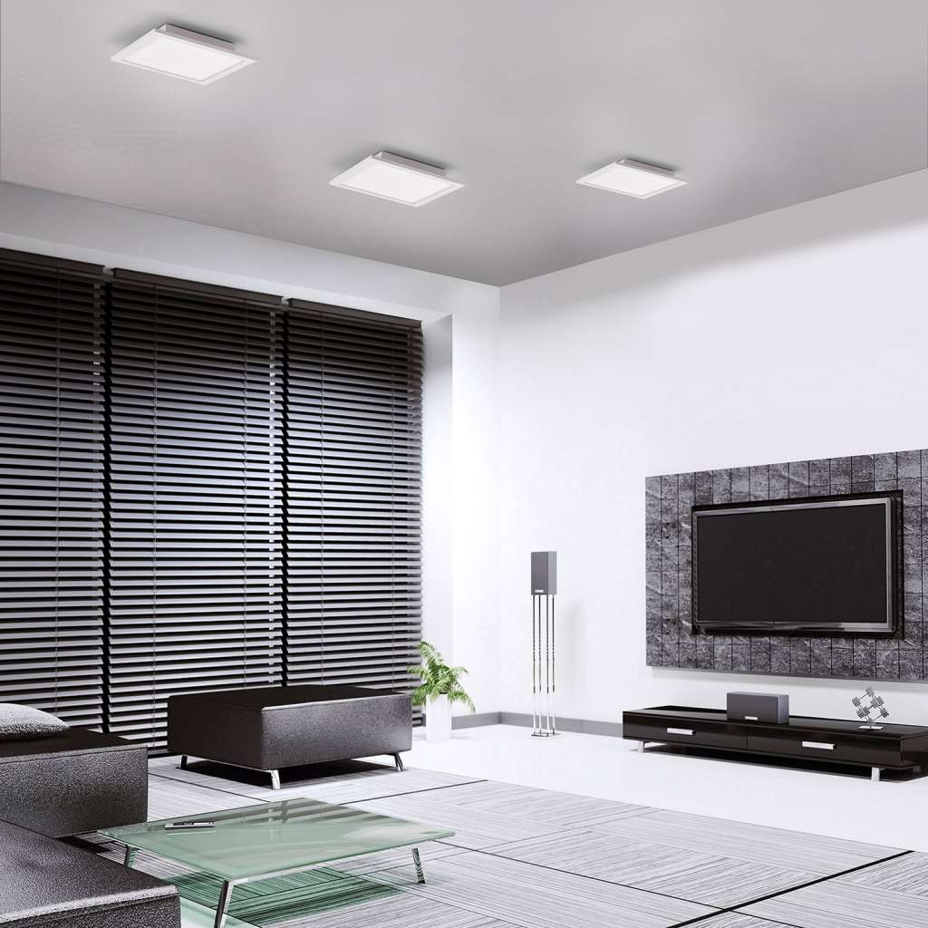 home24 LED-Deckenleuchte Flat I