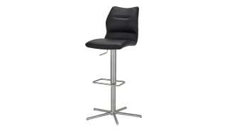 uno Barhocker  Viro ¦ schwarz ¦ Maße (cm): B: 42 T: 55,5 Stühle > Barhocker - Höffner