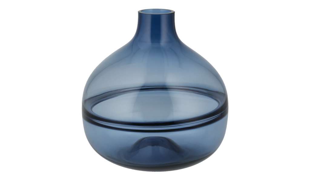 Peill+Putzler Vase ¦ blau ¦ Glas  ¦ Maße (cm): H: 19 Ø: [18.0] Dekoration > Vasen - Höffner