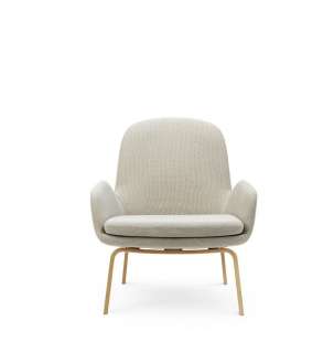 Normann Copenhagen - Era Sessel Holzgestell - Stoff Breeze Fusion 4104 - Eiche - indoor