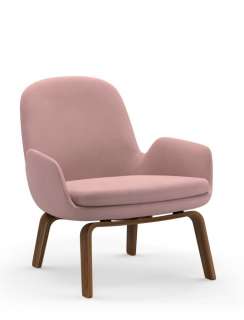 Normann Copenhagen - Era Sessel Holzgestell - Stoff Fame 64169 - Walnuss - indoor