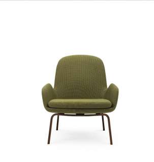 Normann Copenhagen - Era Sessel Holzgestell - Stoff Breeze Fusion 4801 - Walnuss - indoor