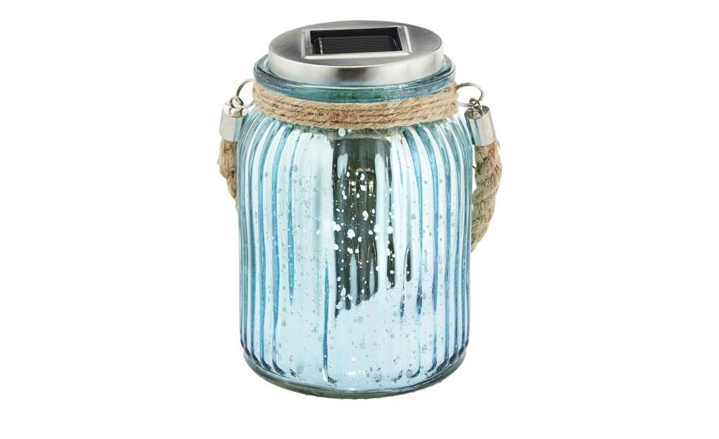 Paul Neuhaus Solar-Glas ¦ blau ¦ Maße (cm): B: 11,5 H: 15 Ø: [11.5] Lampen & Leuchten > Außenleuchten - Höffner
