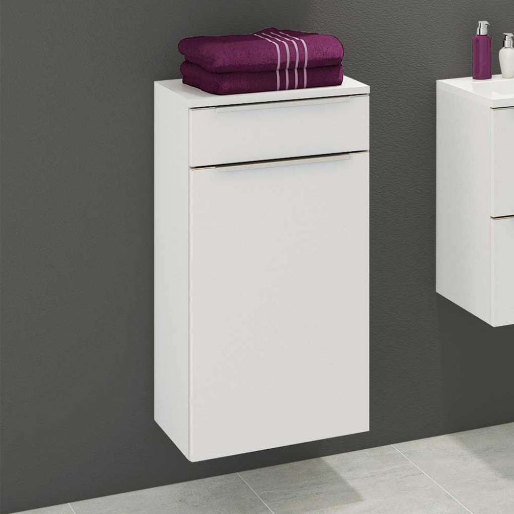 Bad Unterschrank in Weiß 40 cm breit
