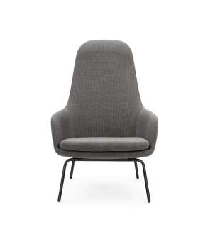 Normann Copenhagen - Era Sessel hoch mit Stahlgestell - Stoff Breeze Fusion 4004 - indoor