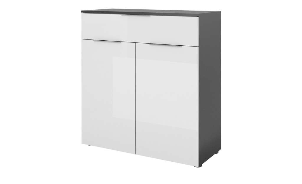 Schuhschrank  Vitreo ¦ weiß ¦ Maße (cm): B: 90,2 H: 99,8 T: 40 Garderoben & Kleiderstangen > Schuhschränke - Höffner