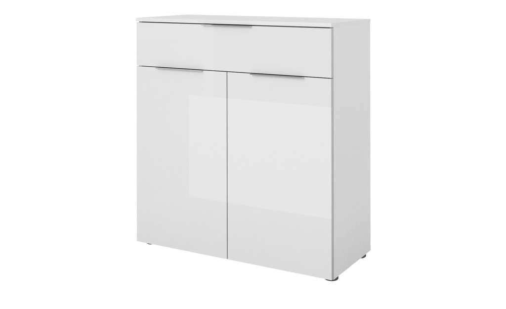 Schuhschrank  Vitreo ¦ weiß ¦ Maße (cm): B: 90,2 H: 99,8 T: 40 Garderoben & Kleiderstangen > Schuhschränke - Höffner