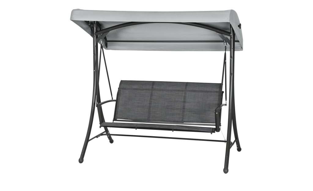 Hollywoodschaukel  Livorno ¦ grau ¦ Maße (cm): B: 191 H: 179 T: 122 Garten > Garten Lounge-Möbel > Hollywoodschaukeln - Höffner