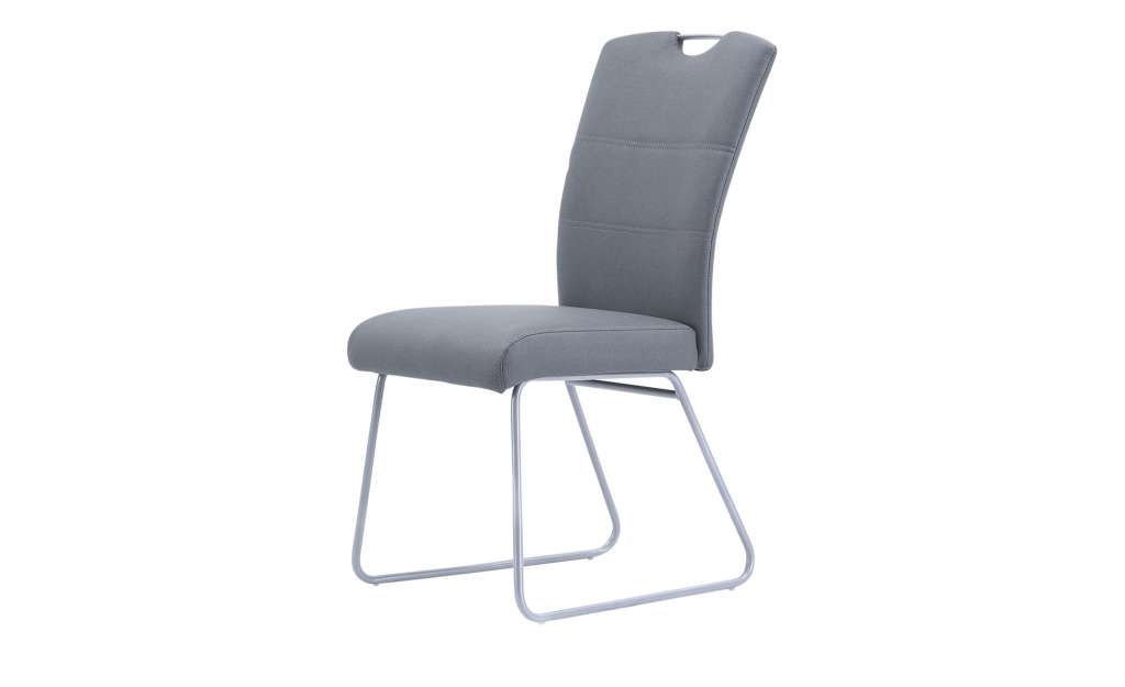 Kufenstuhl mit Griff  Bosse ¦ grau ¦ Maße (cm): B: 44 H: 95 T: 64 Stühle > Freischwinger - Höffner