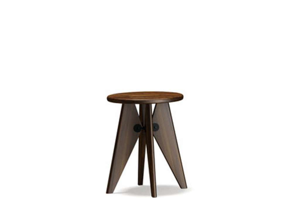 Vitra - Tabouret Solvay  Hocker - Nussbaum - indoor