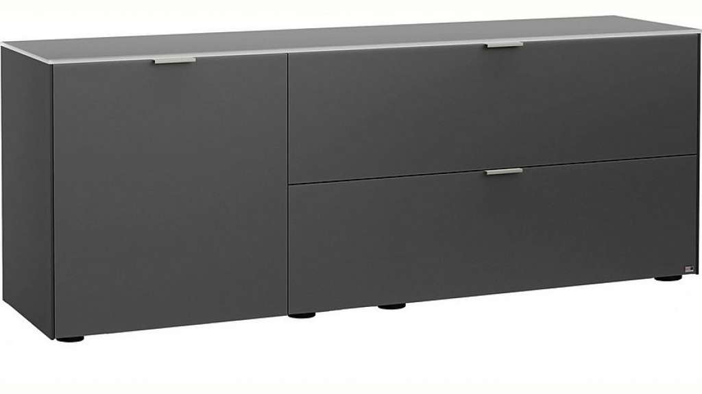 set one by Musterring Lowboard »Chicago«, mit 1 Klappe, 1 Tür und 1 Schublade