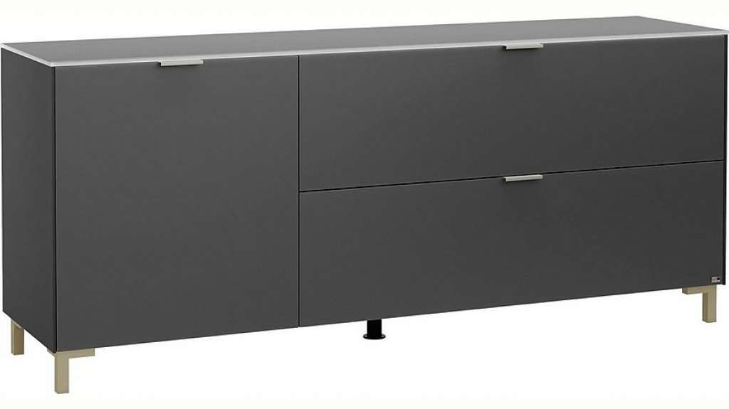 set one by Musterring Lowboard »Chicago«, mit 1 Klappe, 1 Tür und 1 Schublade