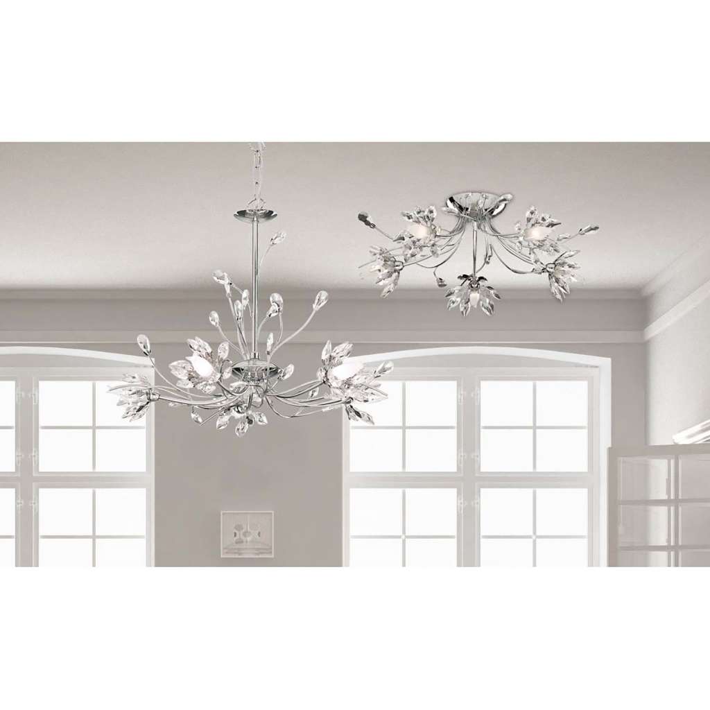 home24 Deckenleuchte Hibiscus