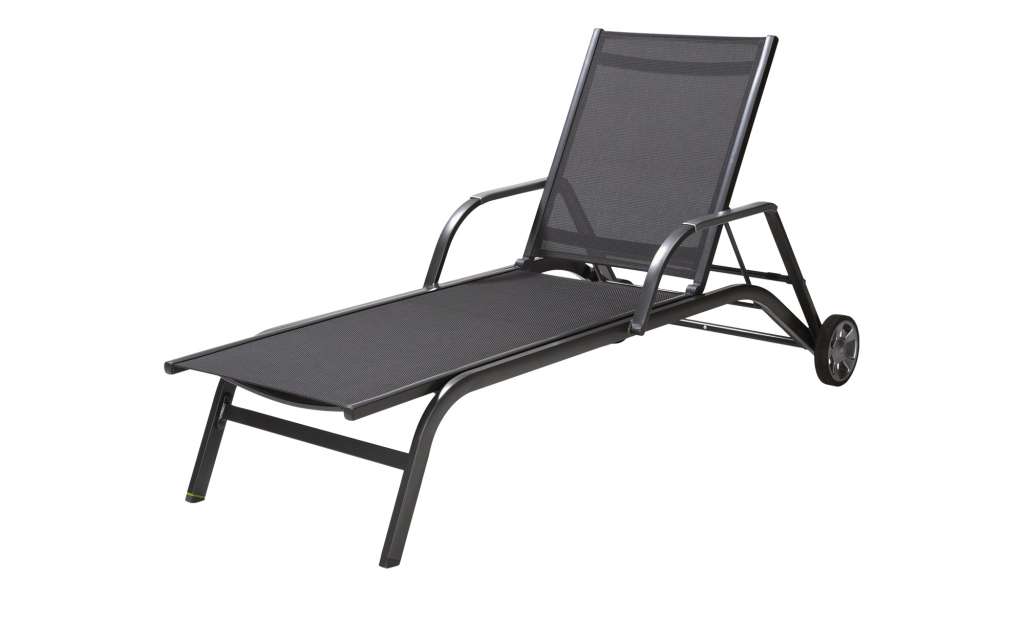 MWH Gartenliege  Amico ¦ grau ¦ Maße (cm): B: 79 H: 97 Garten > Gartenmöbel > Gartenliegen - Höffner