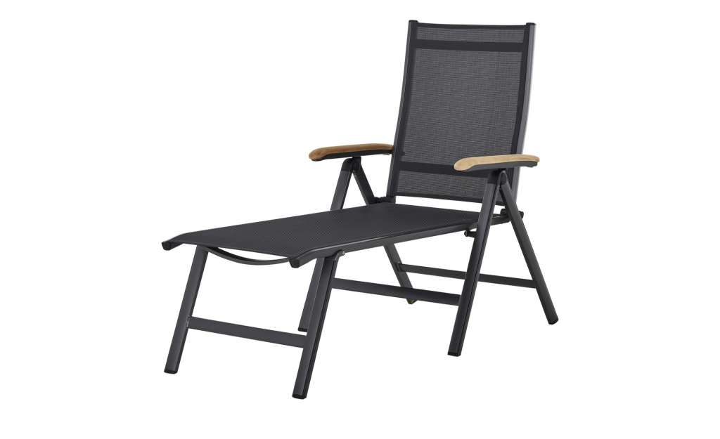 MWH Liege  Reno ¦ grau ¦ Maße (cm): B: 70 H: 113 T: 145,5 Garten > Gartenmöbel > Gartenliegen - Höffner