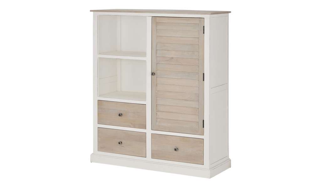 Highboard  Cottage ¦ holzfarben ¦ Maße (cm): B: 120 H: 140 T: 45 Kommoden & Sideboards > Highboards - Höffner