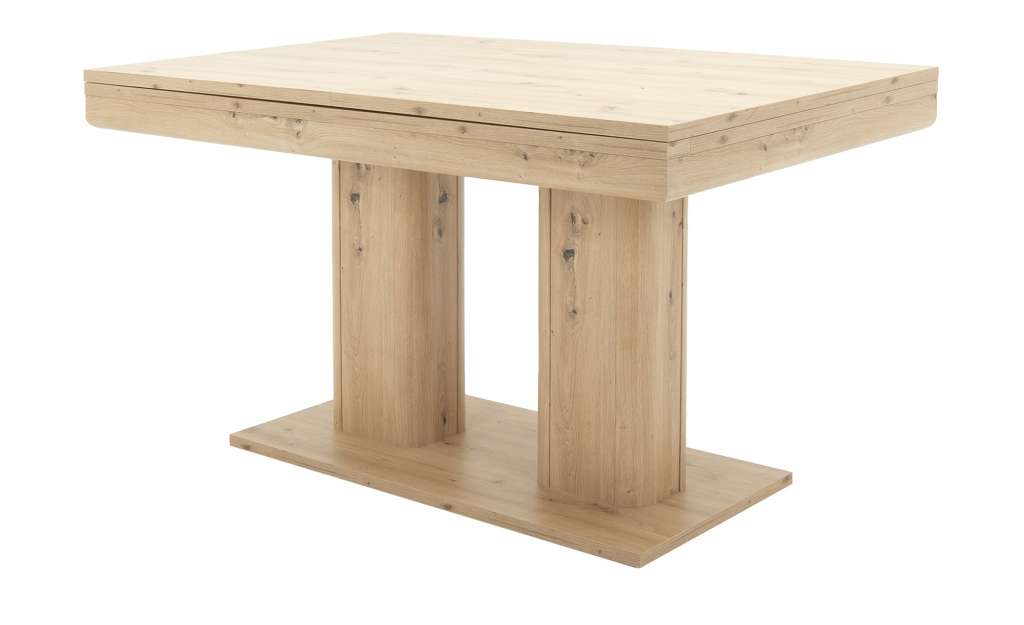 Ausziehtisch  Falko ¦ holzfarben ¦ Maße (cm): B: 90 H: 80 Tische > Esstische > Esstische eckig - Höffner